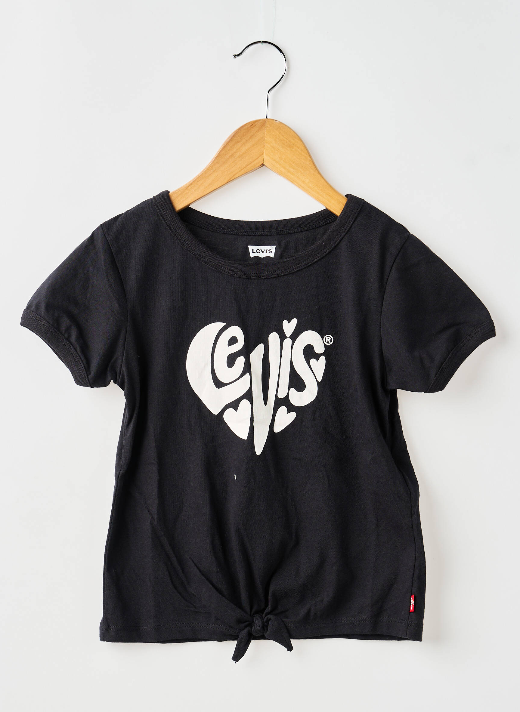 Tricou negru LEVI'S fată