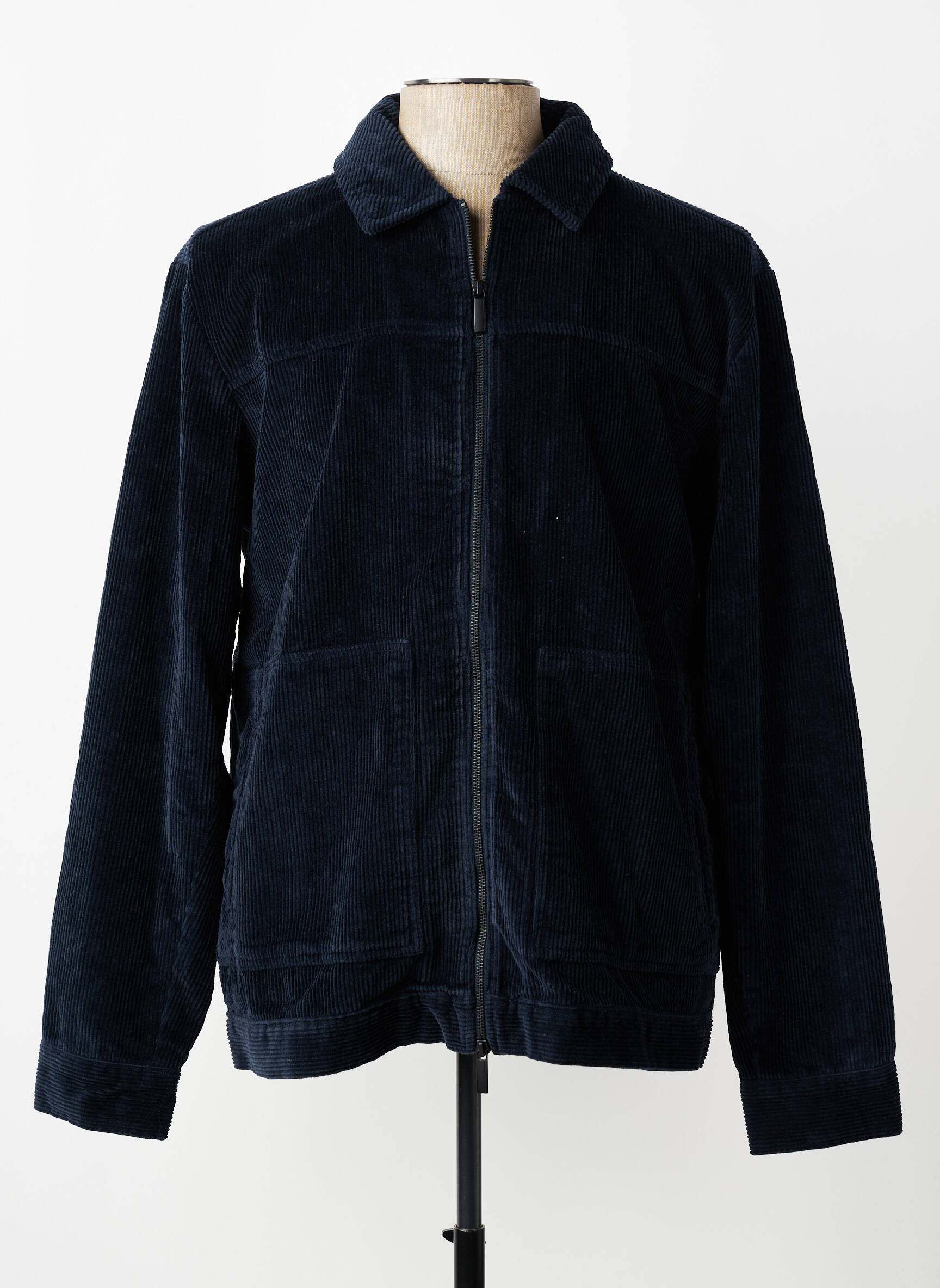 Geacă albastru KNOWLEDGE COTTON APPAREL bărbat