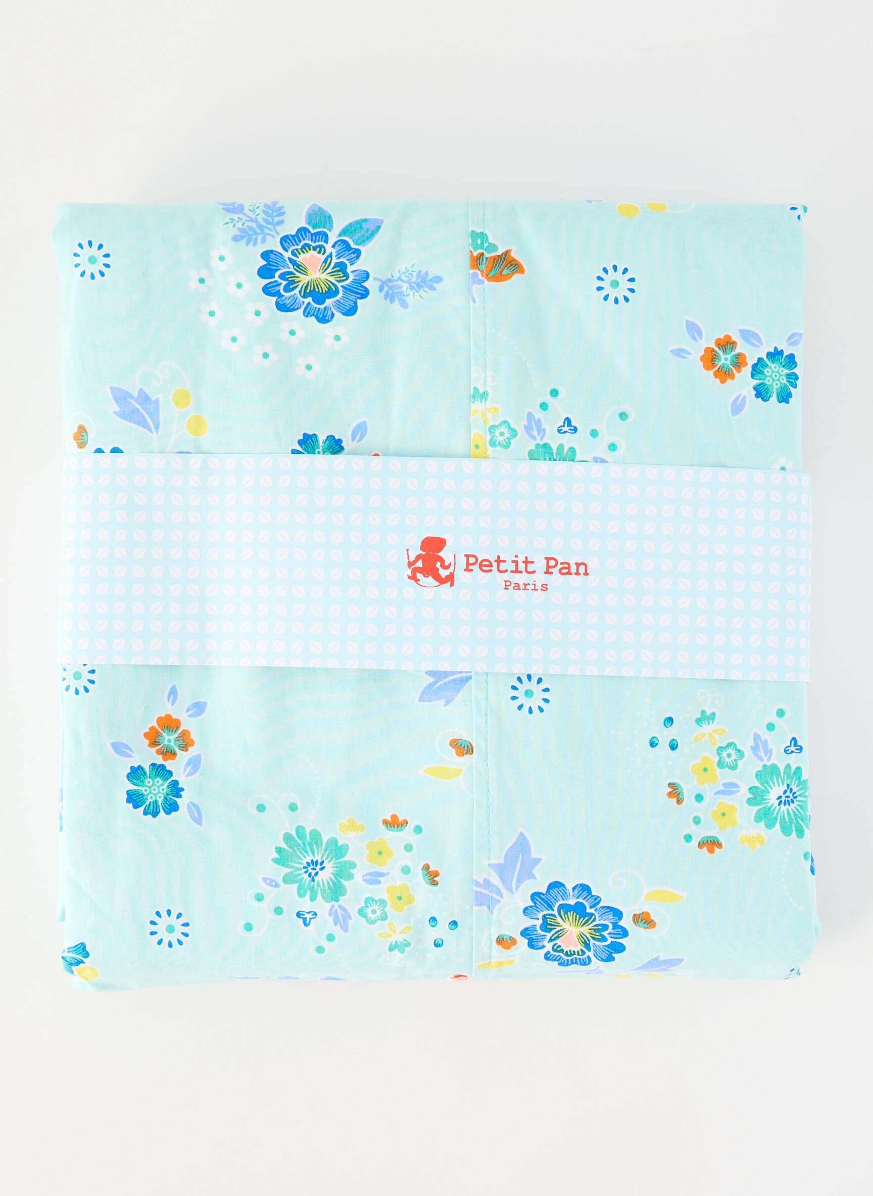 Set de lenjerie de pat albastru PETIT PAN unisex