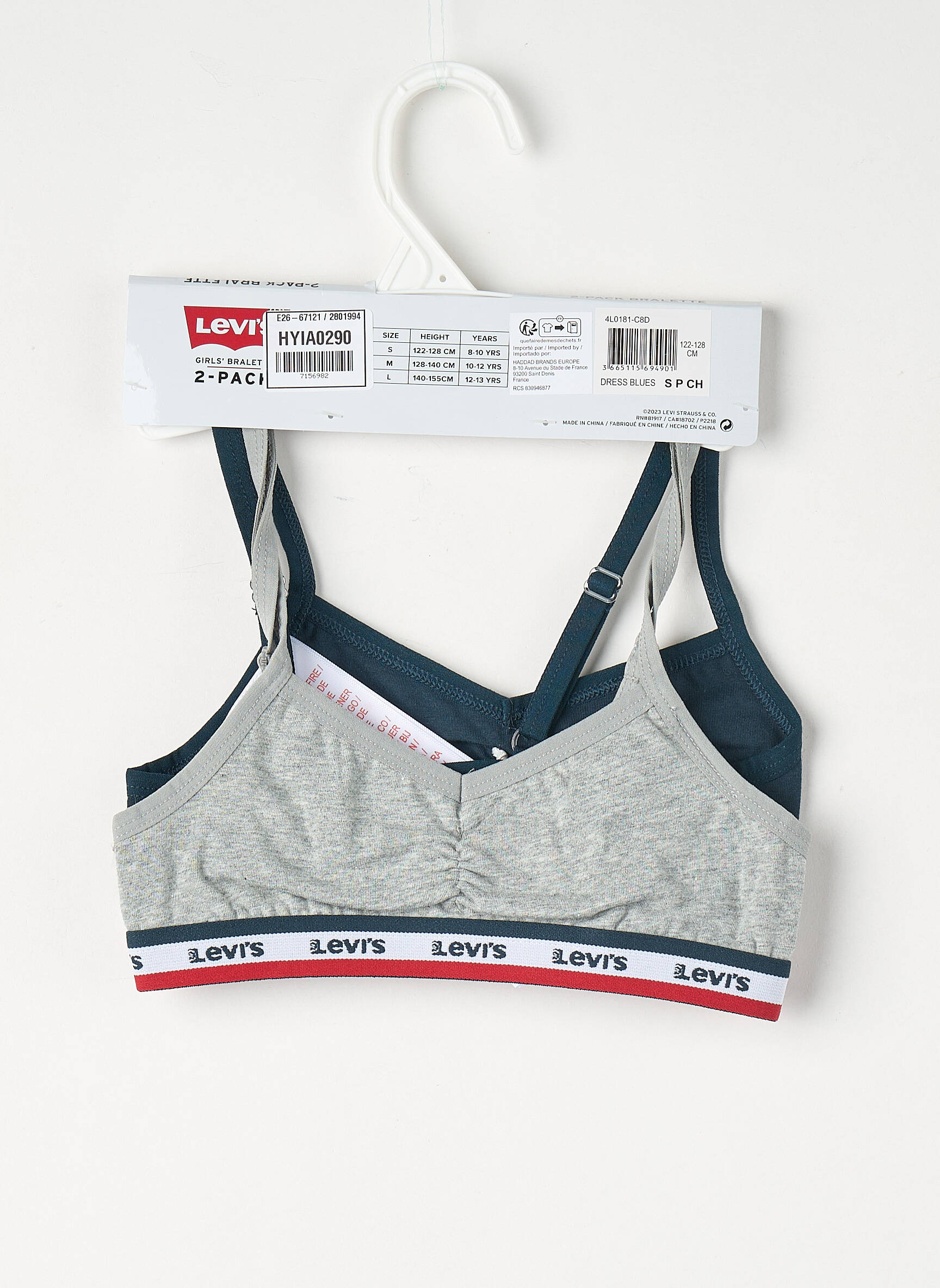 Sutien albastru LEVI'S fată