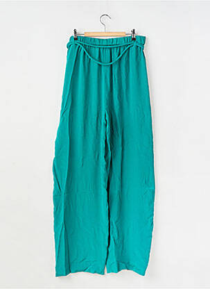 Pantalon larg croială largă verde VALENTINE GAUTHIER femeie