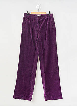 Pantalon larg violet BELLE PIÈCE femeie