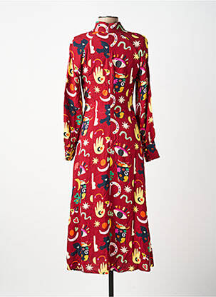 Rochie lungă roșu SOI PARIS femeie