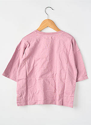 Tricou roz THE NEW SOCIETY fată