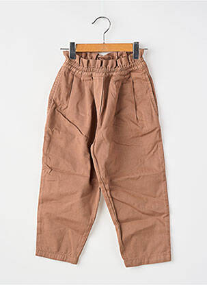 Pantalon drept maro THE NEW SOCIETY fată