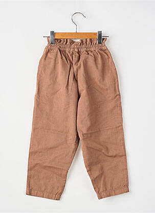 Pantalon drept maro THE NEW SOCIETY fată