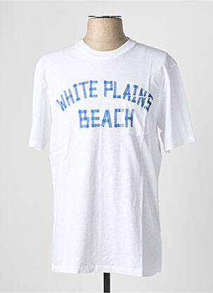 Tricou alb HARTFORD bărbat