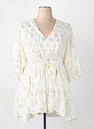 Rochie scurtă alb SUNDRESS femeie