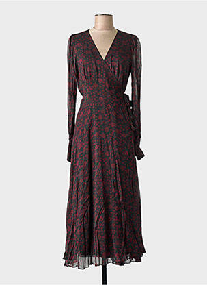 Rochie midi negru RALPH LAUREN femeie