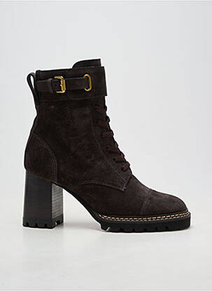 Botine/ghete gri SEE BY CHLOÉ femeie