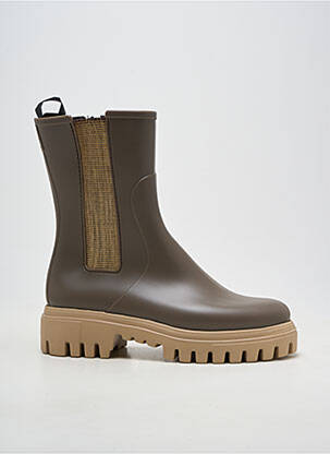 Botine/ghete kaki LEMON JELLY femeie