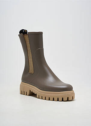Botine/ghete kaki LEMON JELLY femeie