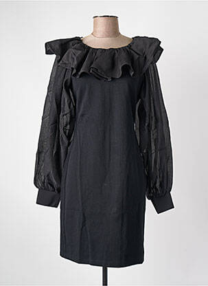 Rochie midi negru KARL LAGERFELD femeie
