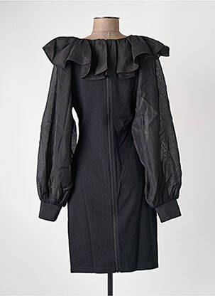 Rochie midi negru KARL LAGERFELD femeie