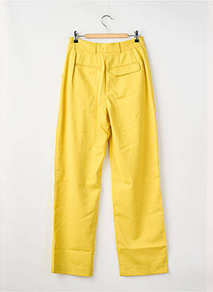 Pantalon chino galben SAMSOE & SAMSOE femeie