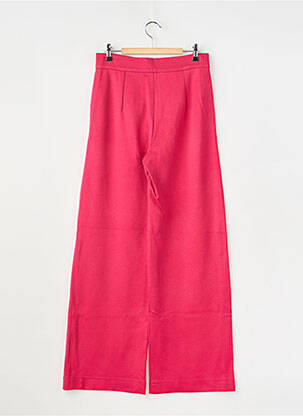 Pantalon larg roșu MAX&CO. femeie