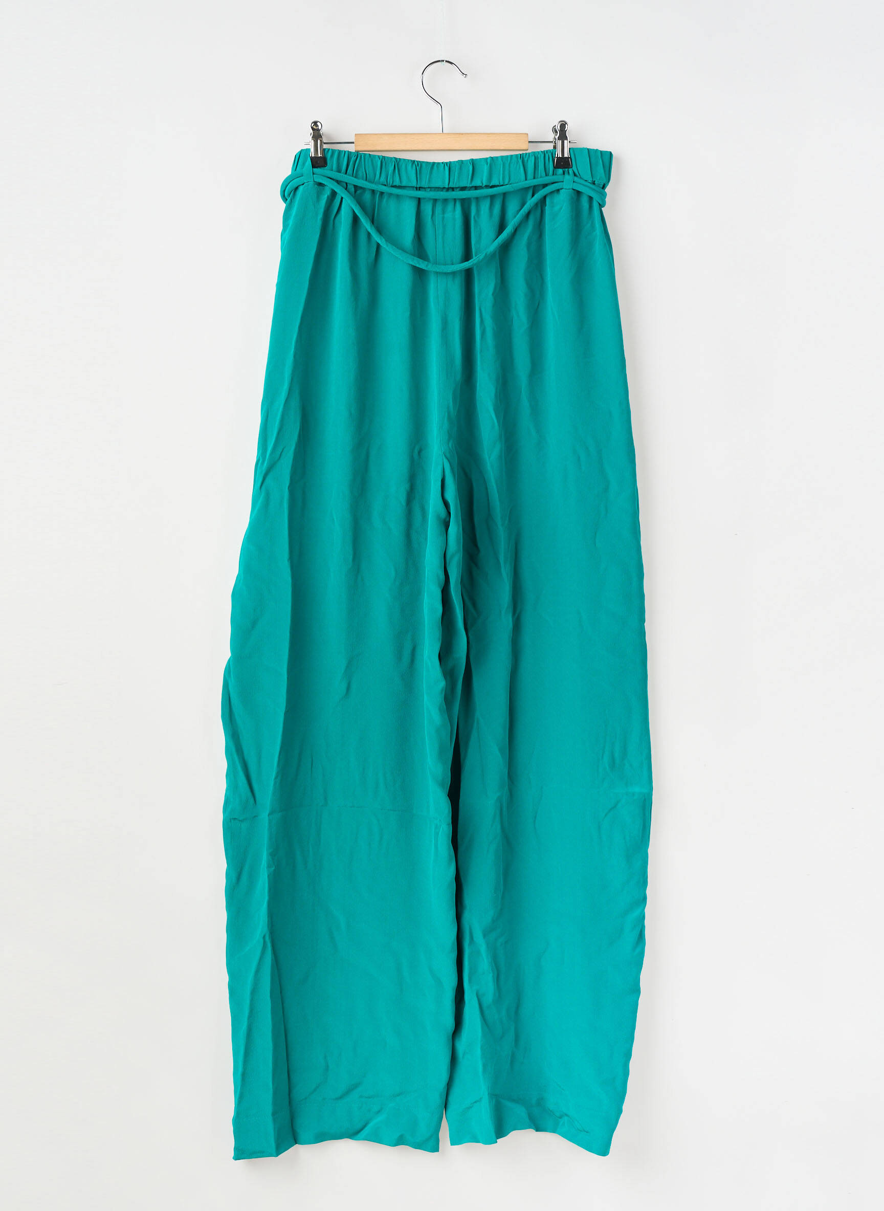 Pantalon larg verde VALENTINE GAUTHIER femeie