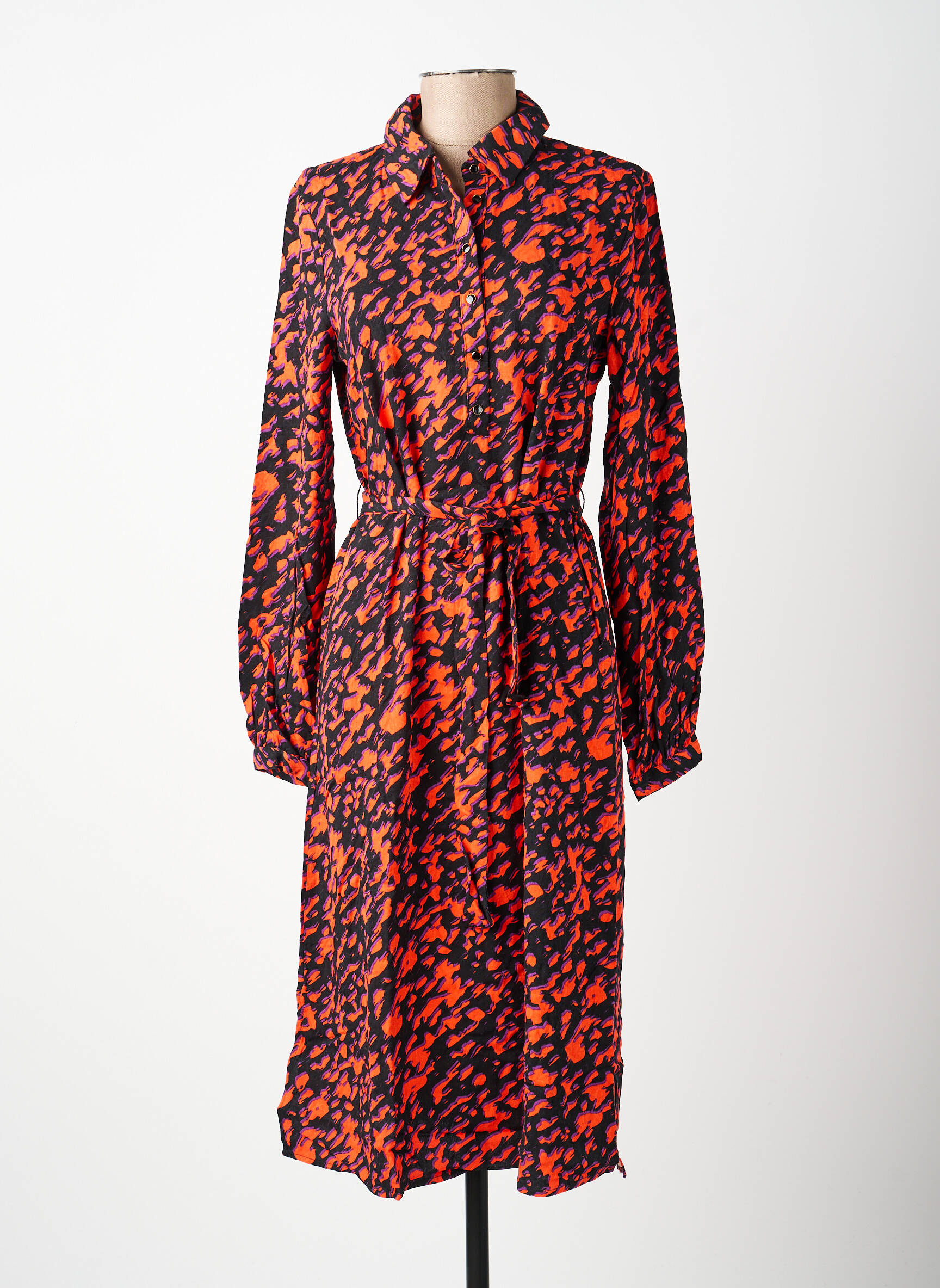 Rochie lungă negru VILA femeie
