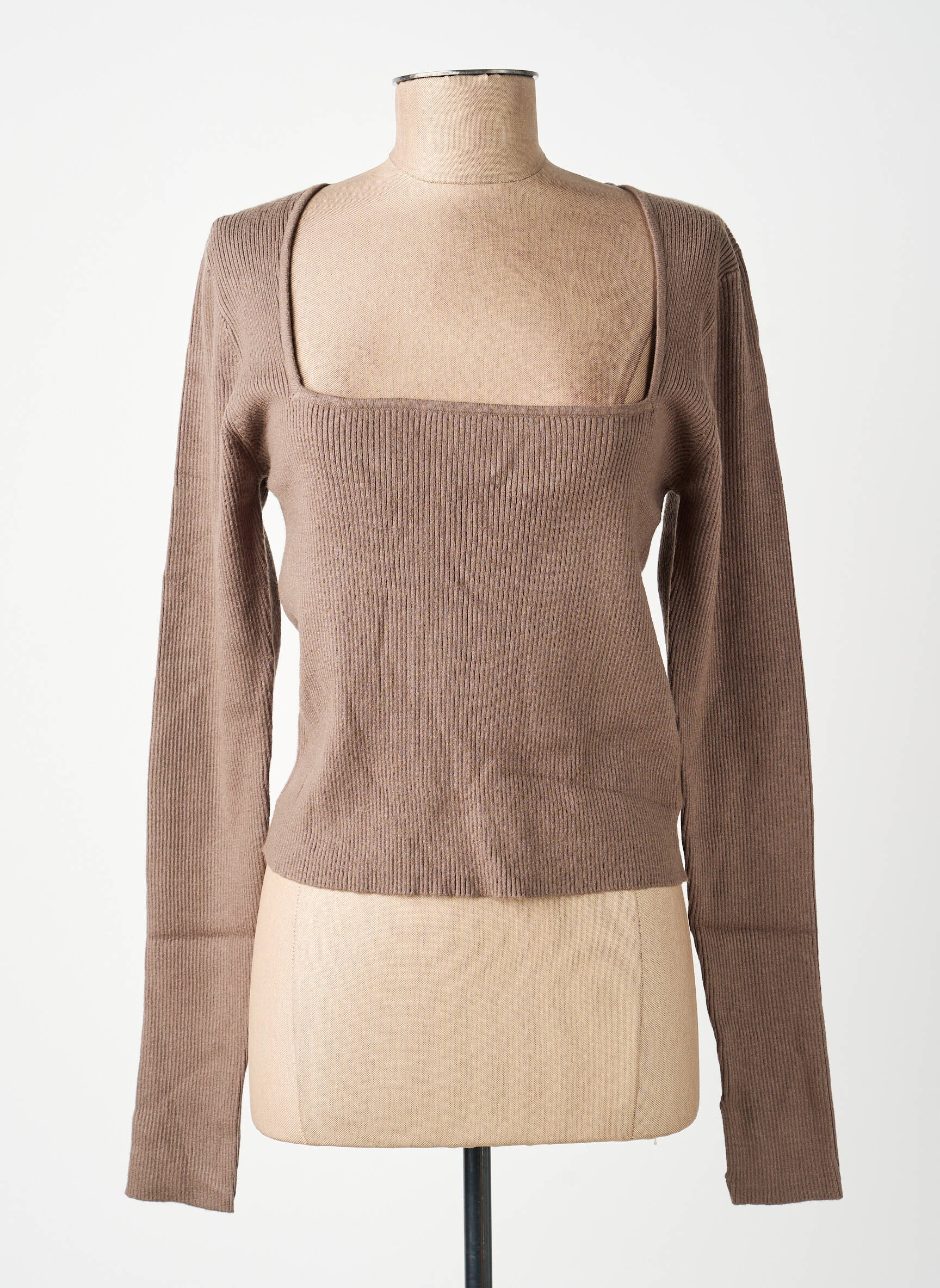 Top maro GINA TRICOT femeie