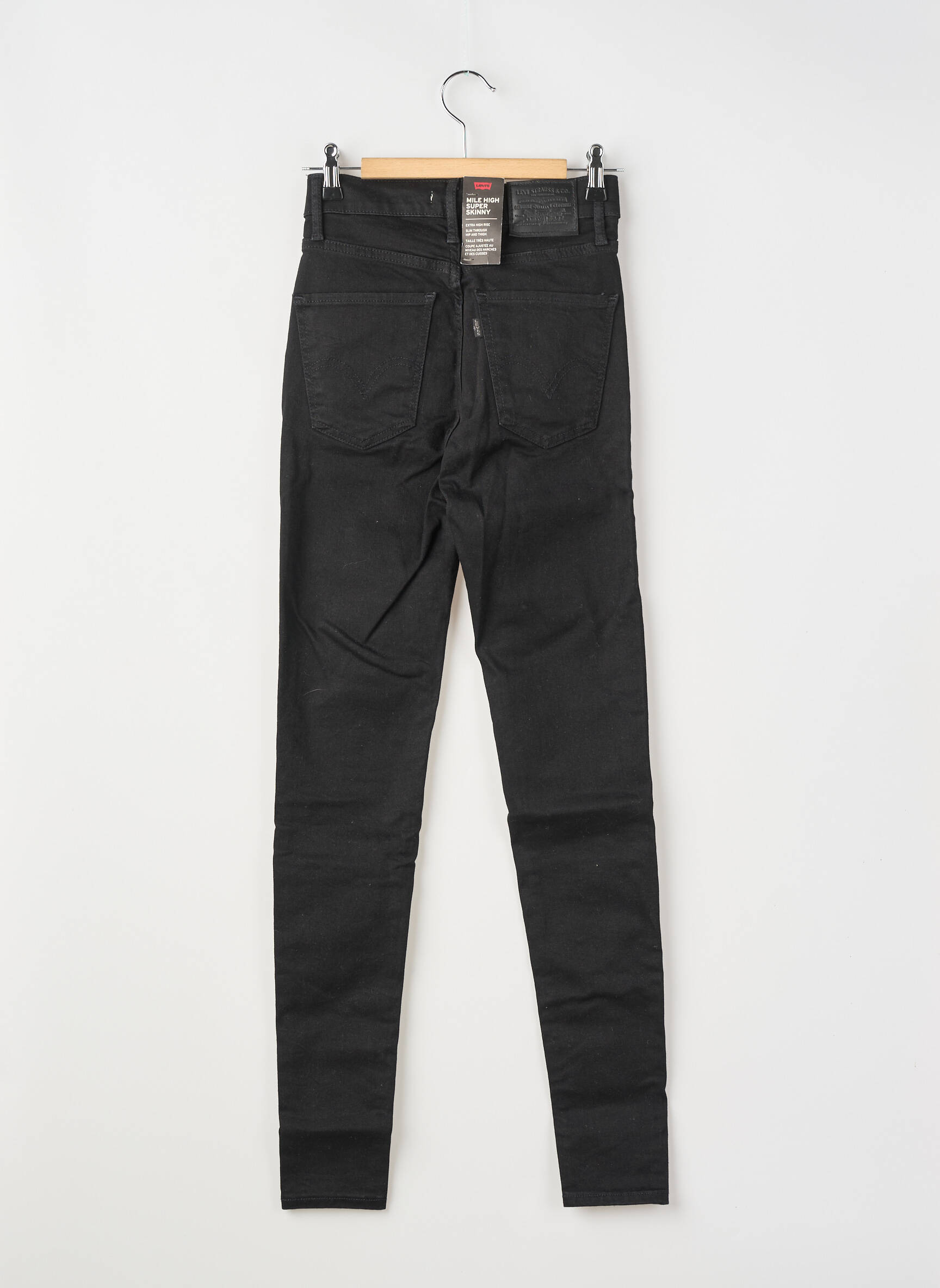 Blugi skinny negru LEVI'S femeie