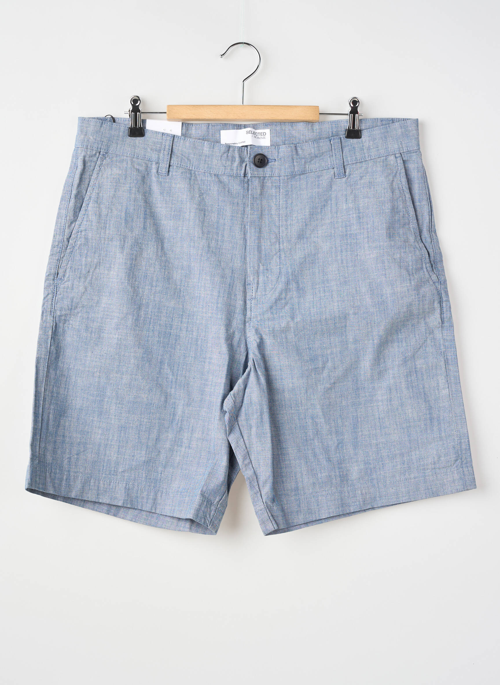 Bermudă albastru SELECTED bărbat