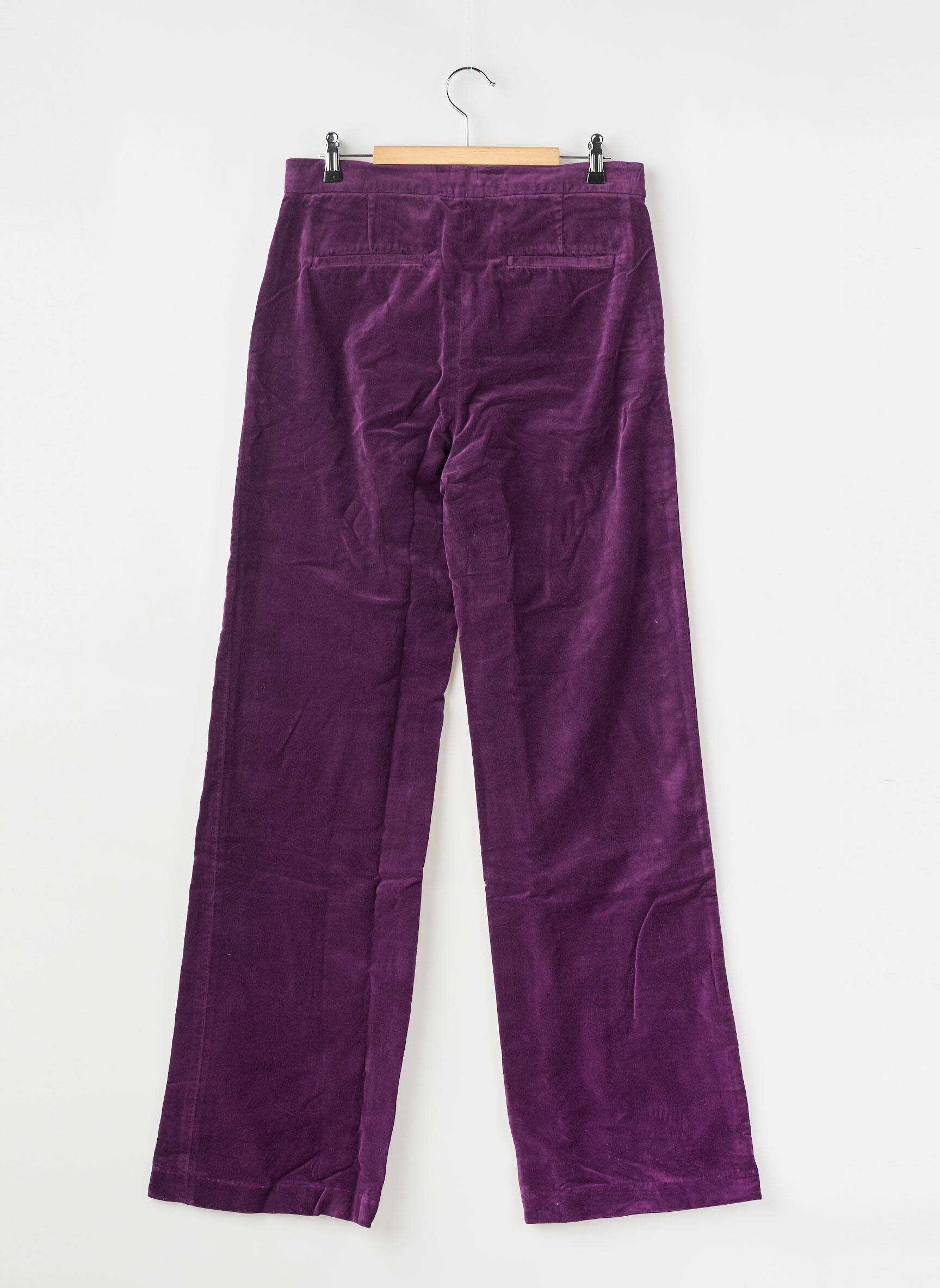 Pantalon larg violet BELLE PIÈCE femeie