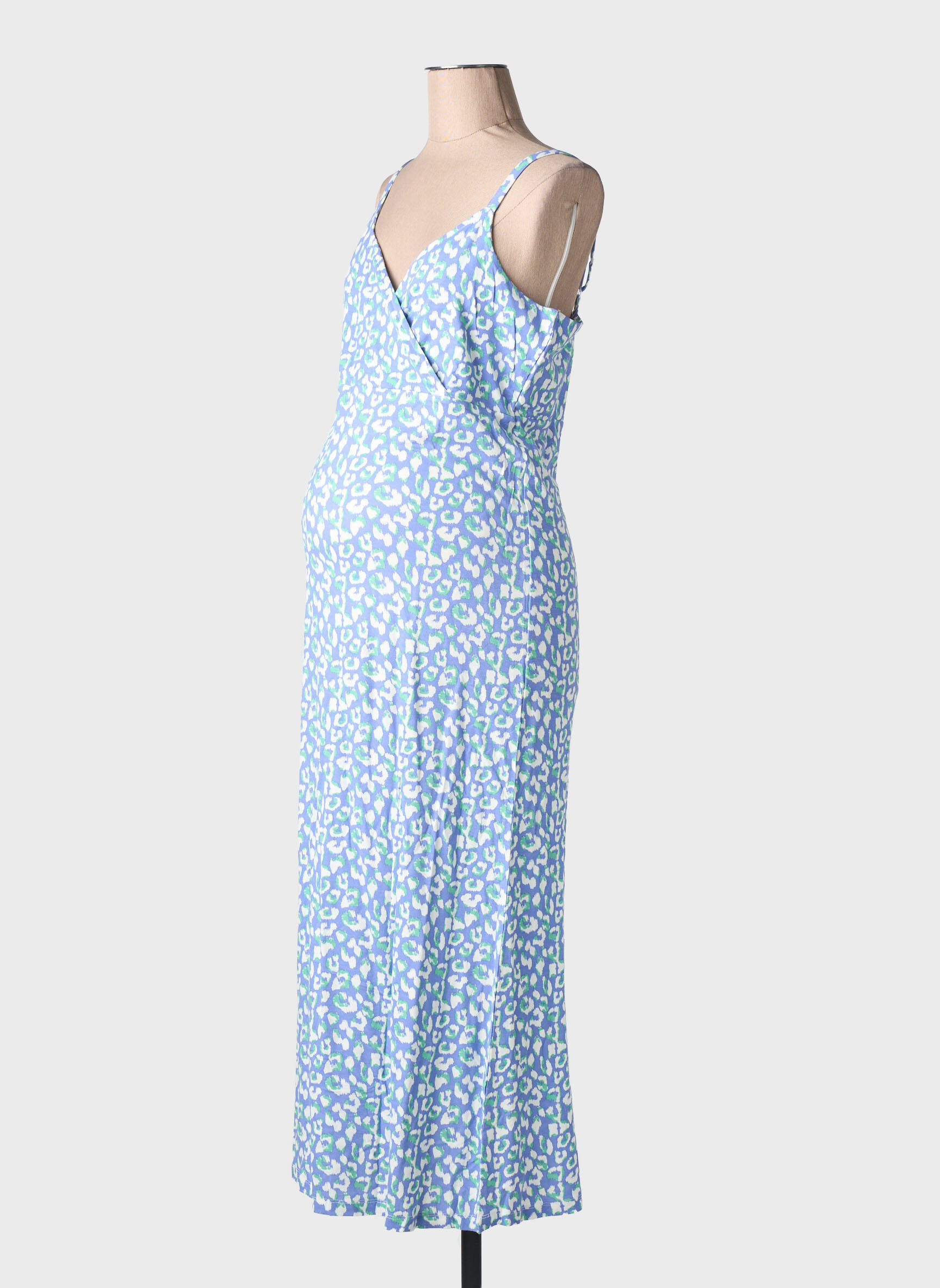 Rochie de maternitate albastru MAMA LICIOUS femeie