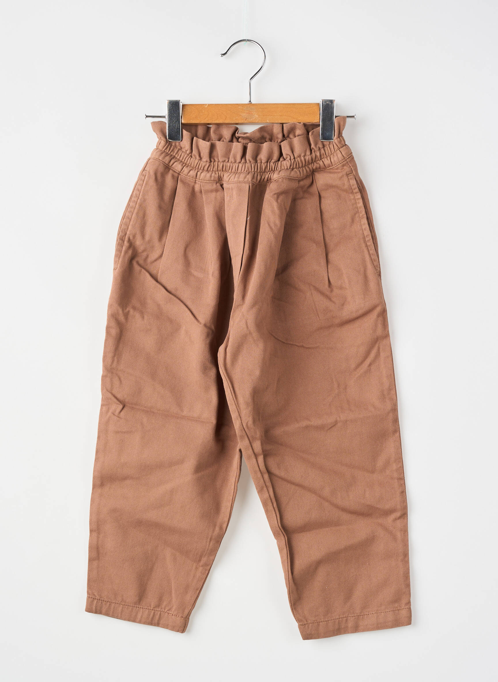 Pantalon drept maro THE NEW SOCIETY fată