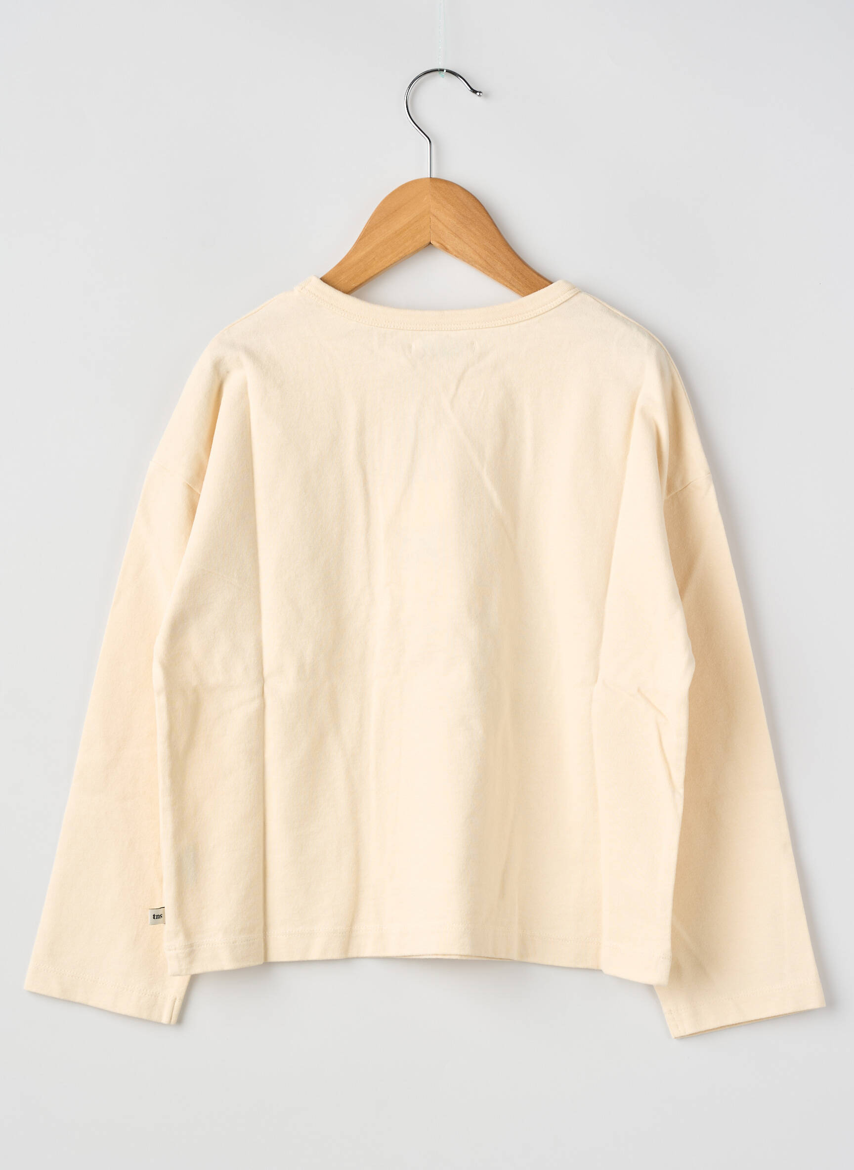 Tricou bej THE NEW SOCIETY fată