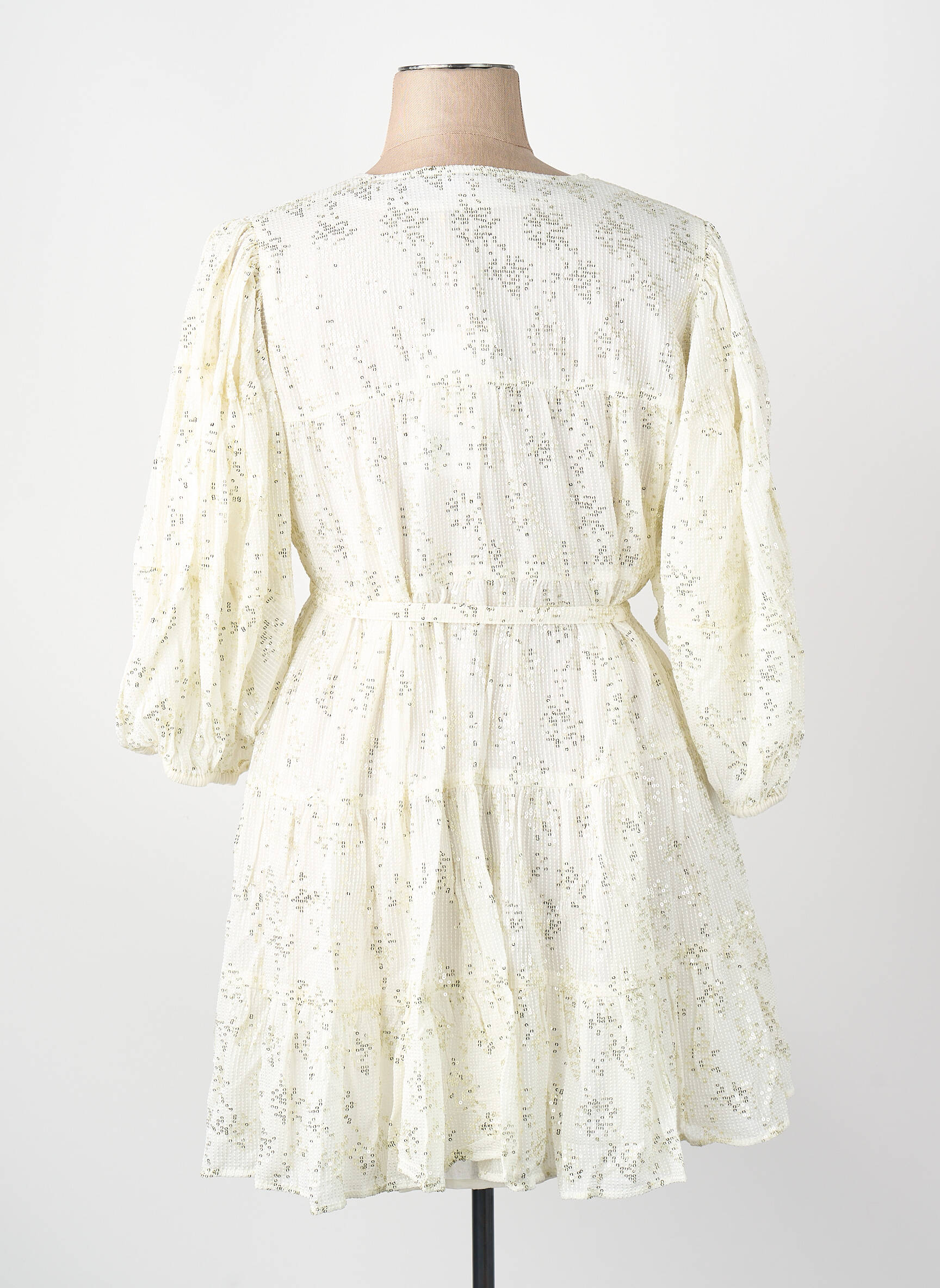 Rochie scurtă alb SUNDRESS femeie