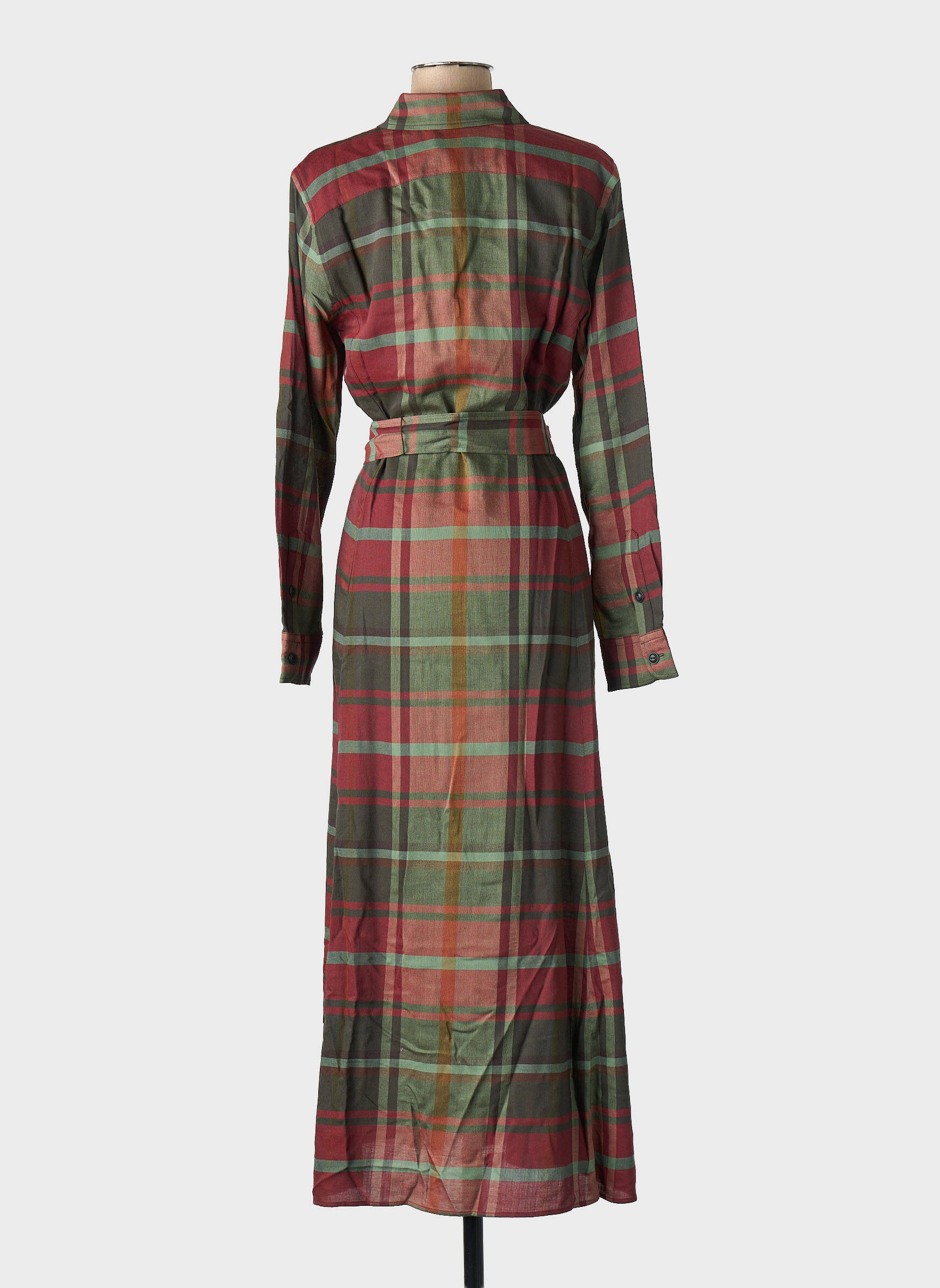 Rochie lungă kaki RALPH LAUREN femeie