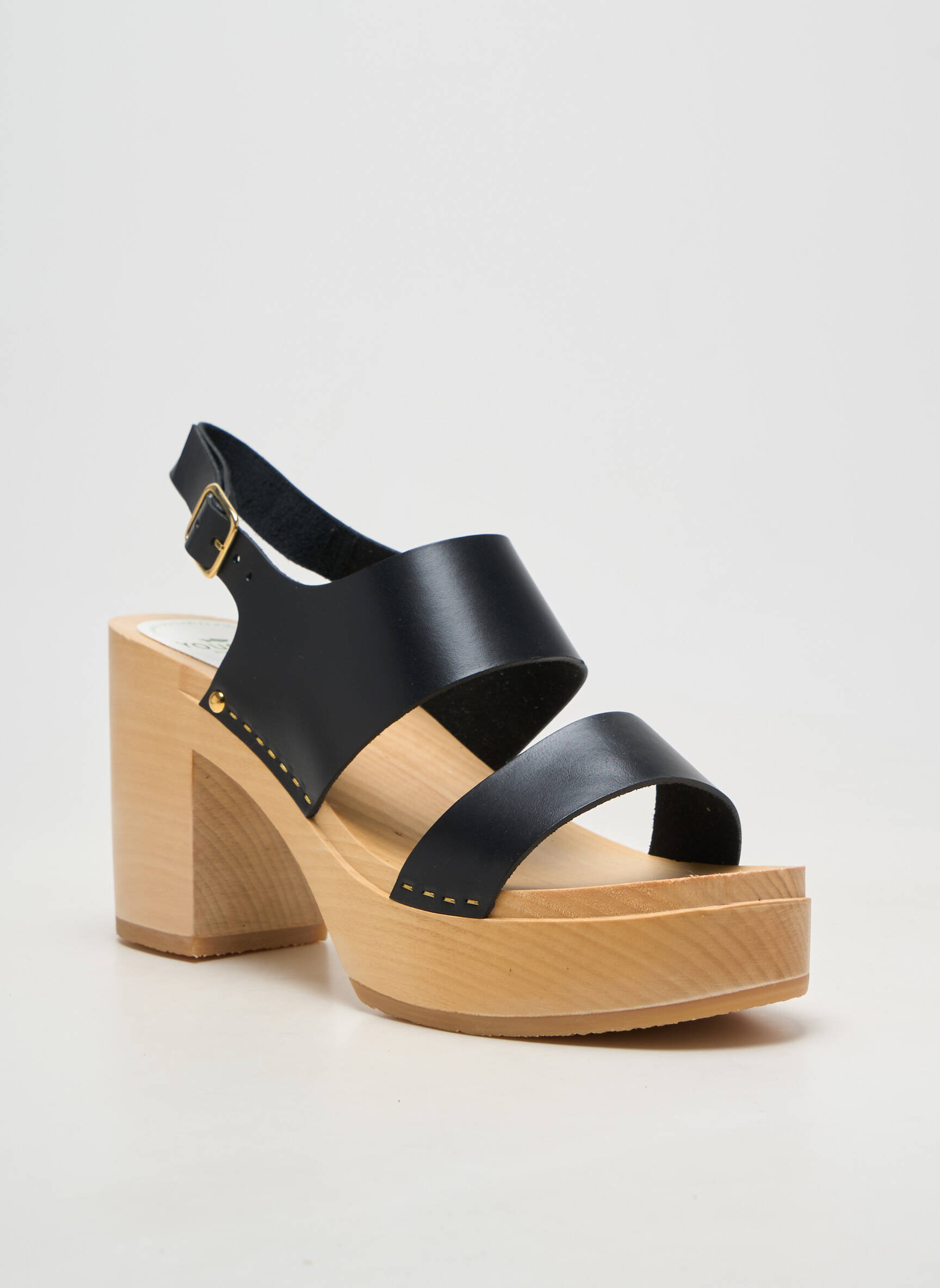 Sandale/pantofi decupați negru SABOTS YOUYOU femeie