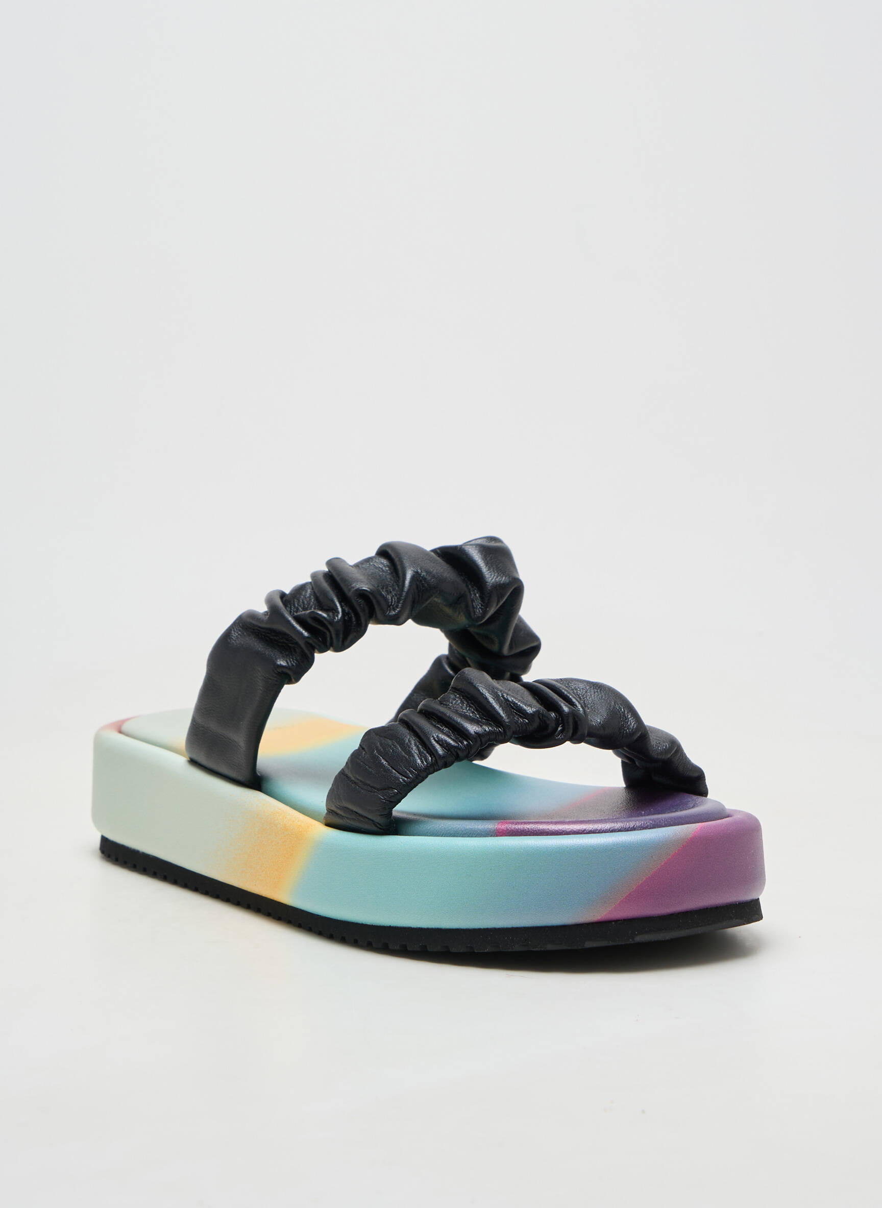 Sandale/pantofi decupați negru PAUL SMITH femeie