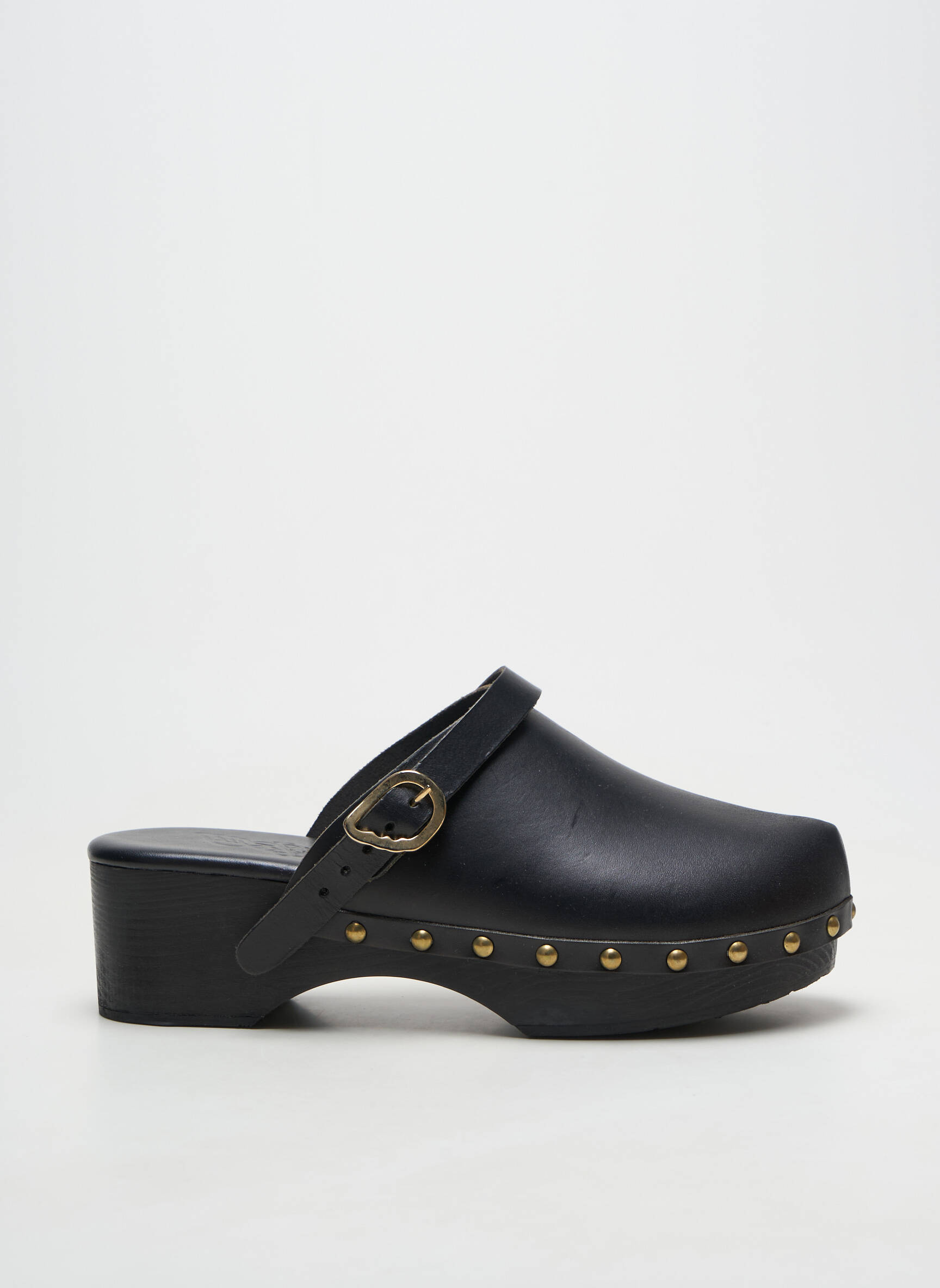 Mulete/saboți negru ANCIENT GREEK SANDALS femeie