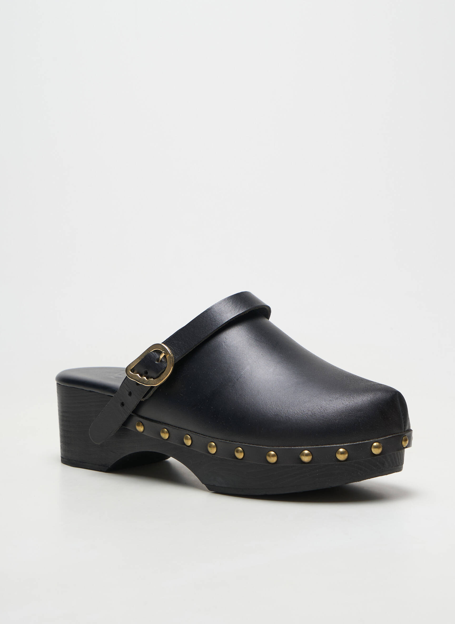 Mulete/saboți negru ANCIENT GREEK SANDALS femeie