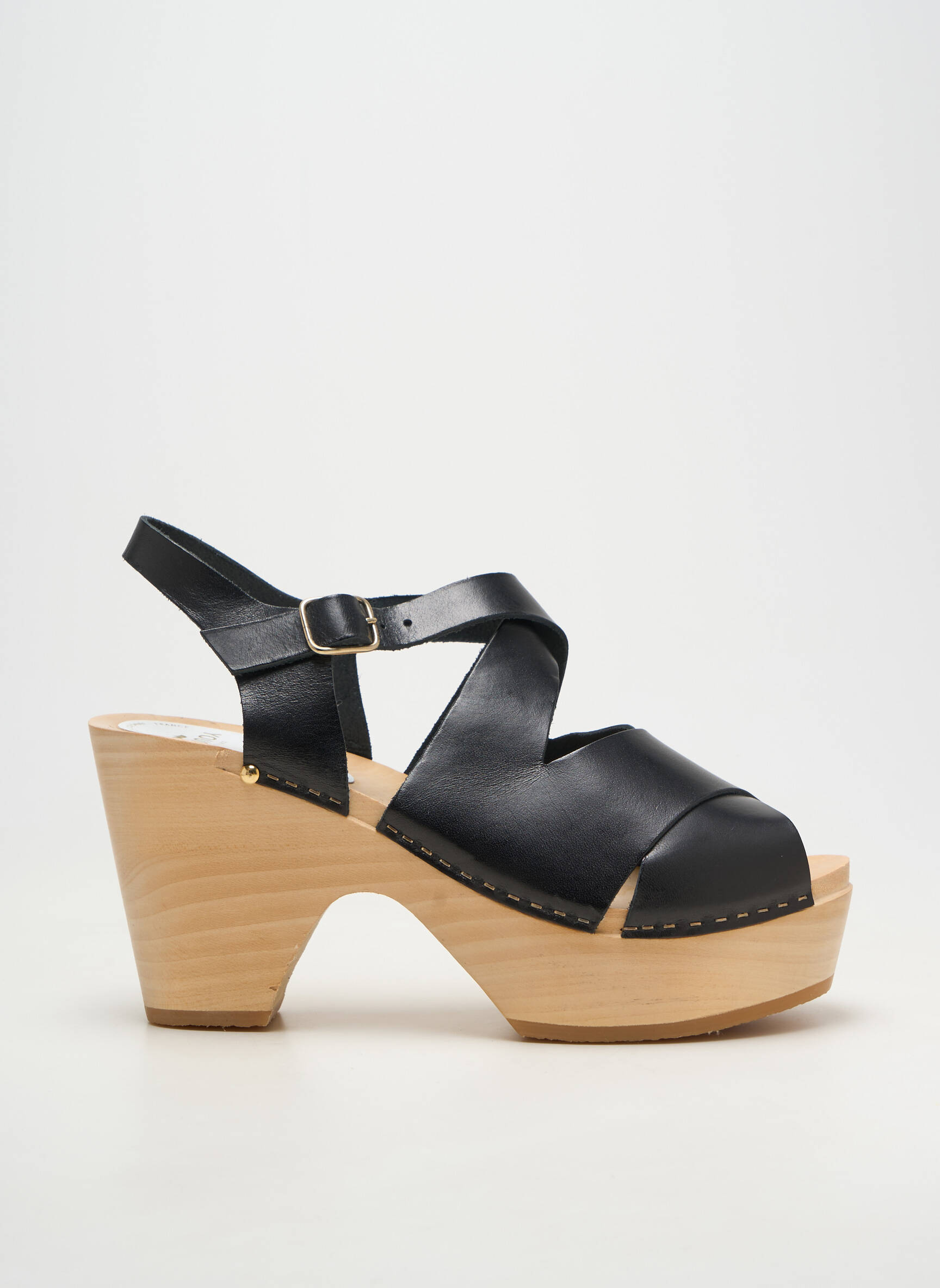 Sandale/pantofi decupați negru SABOTS YOUYOU femeie