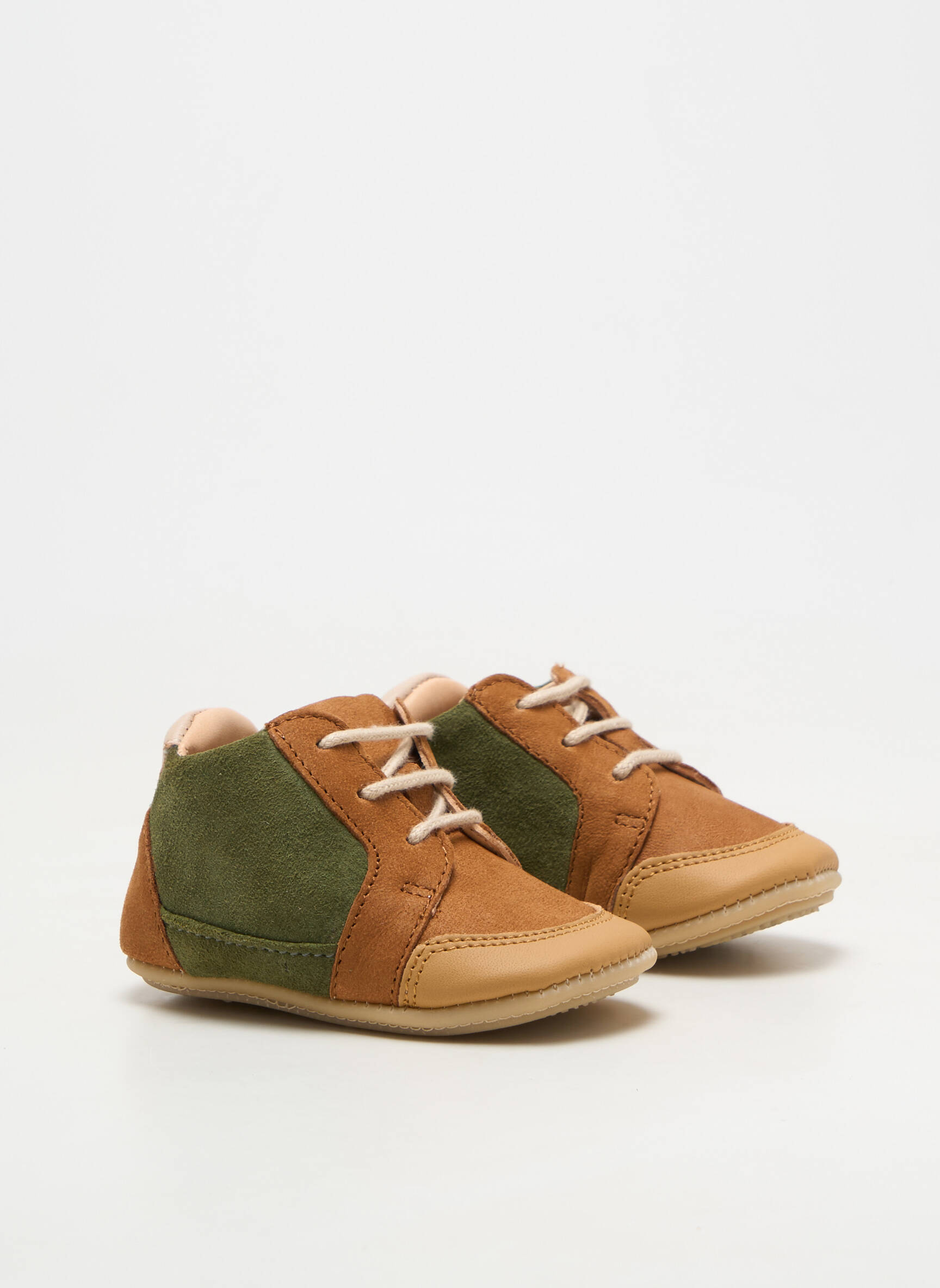 Papuci/pantofi de casă maro EASY PEASY fată