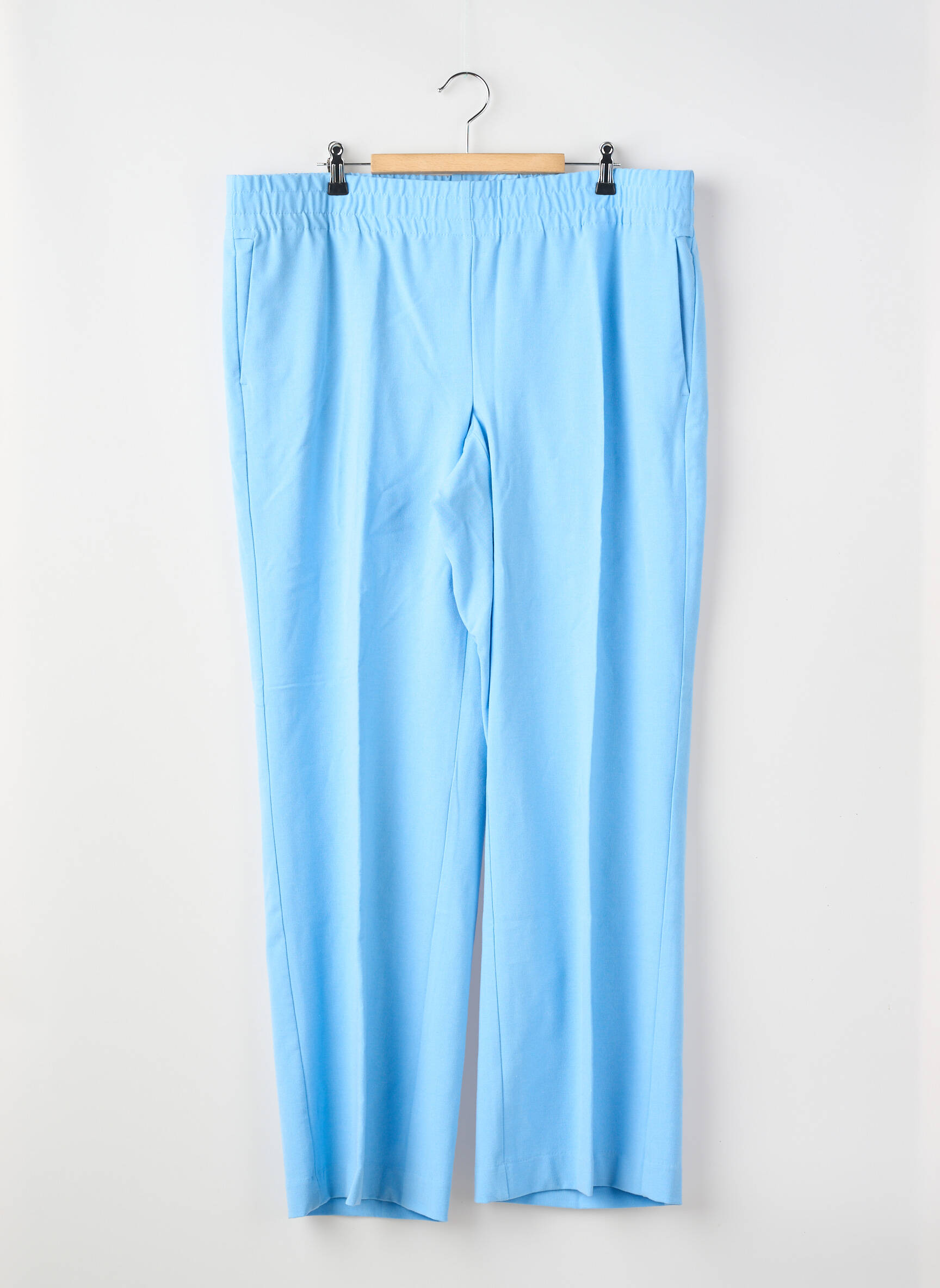 Pantalon larg albastru VERO MODA femeie