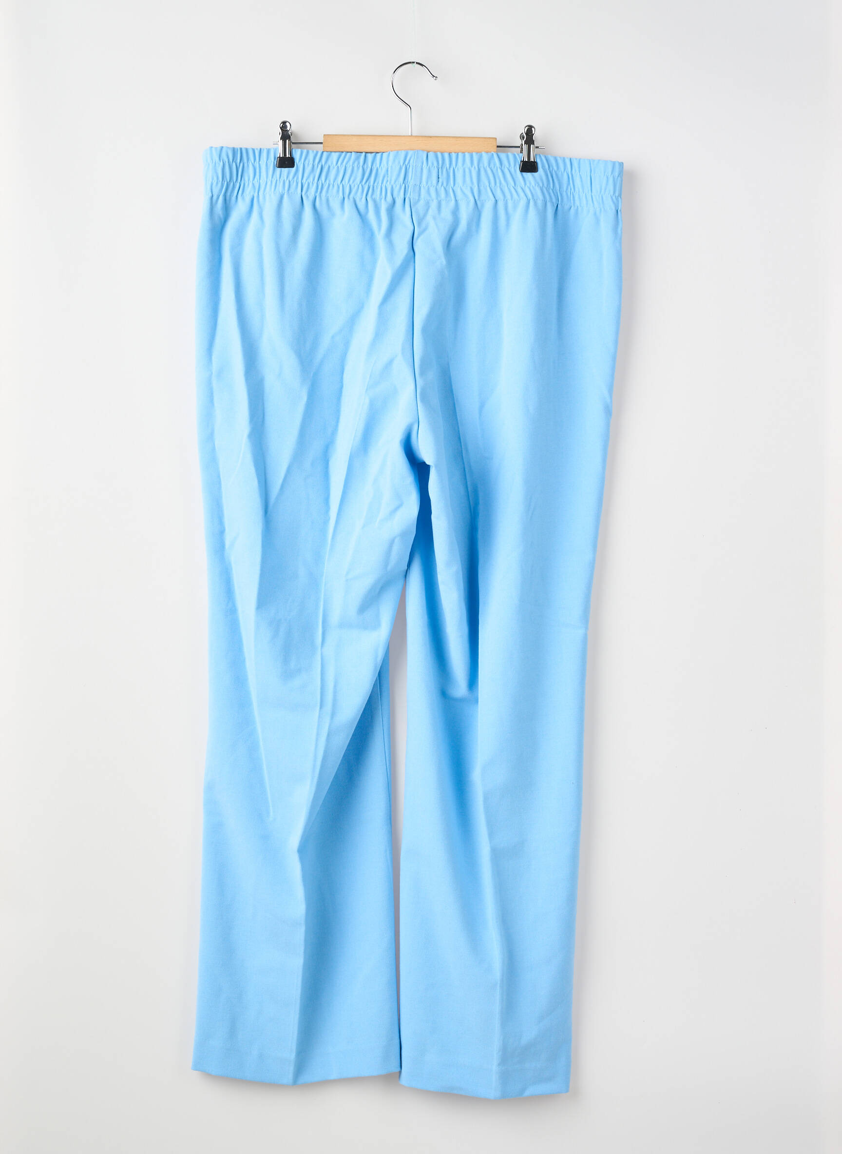 Pantalon larg albastru VERO MODA femeie