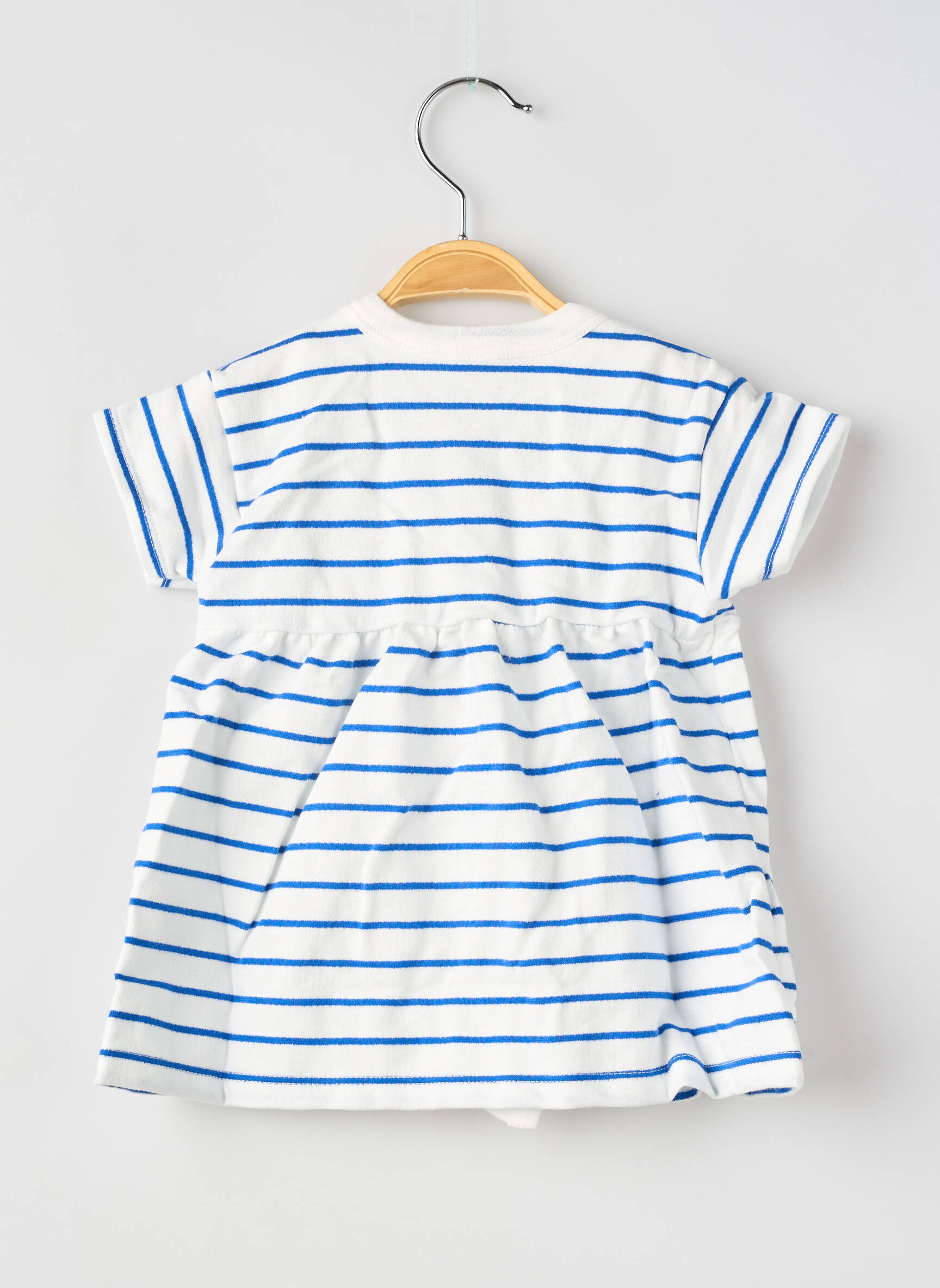 Rochie scurtă alb PETIT BATEAU fată