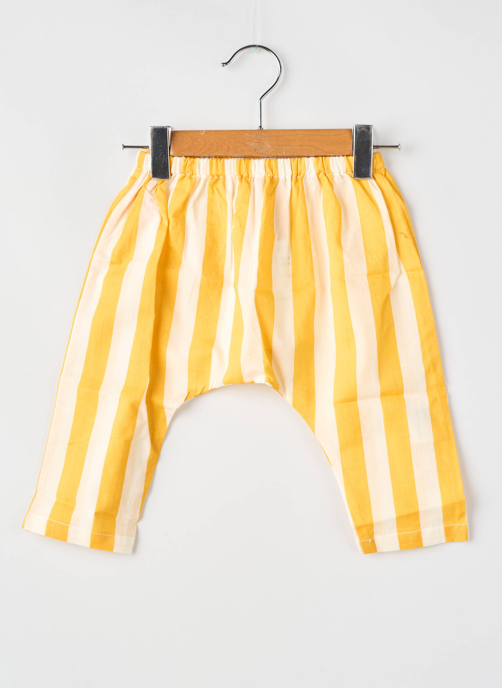 Pantalon drept alb LUCAS DU TERTRE fată
