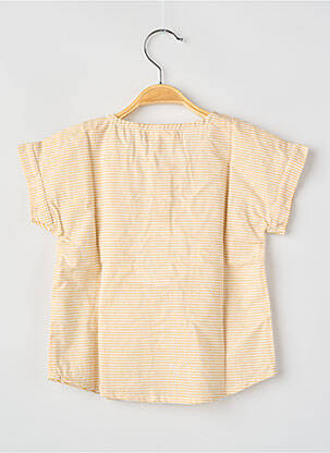 Tricou galben LA PETITE COLLECTION fată
