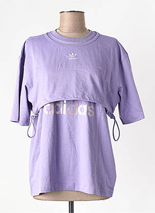 Tricou violet ADIDAS femeie