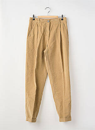 Pantalon drept maro POMANDERE femeie