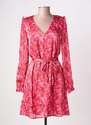 Rochie scurtă roz VILA femeie