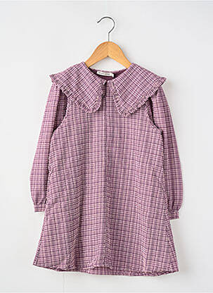 Rochie scurtă roz THE NEW SOCIETY fată