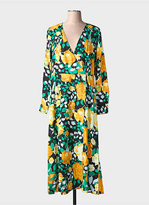 Rochie lungă verde OBJECT femeie
