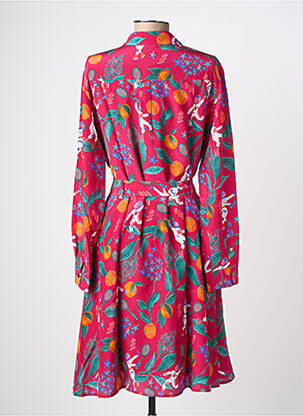 Rochie midi roz SOI PARIS femeie