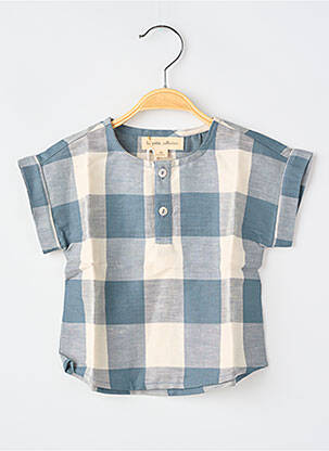 Tricou albastru LA PETITE COLLECTION fată