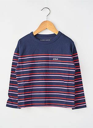 Tricou albastru MAISON LABICHE fată